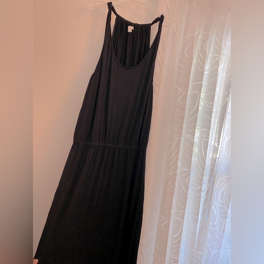 GAP Designed & Crafted black maxi dress - XL
